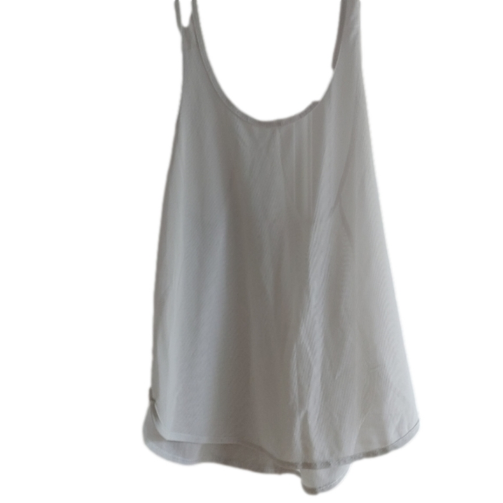 Lululemon white mesh tank